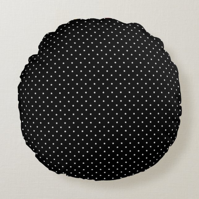 Midnight Star Round Cushion (Front)