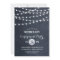 Midnight String Lights Engagement Party Invitation