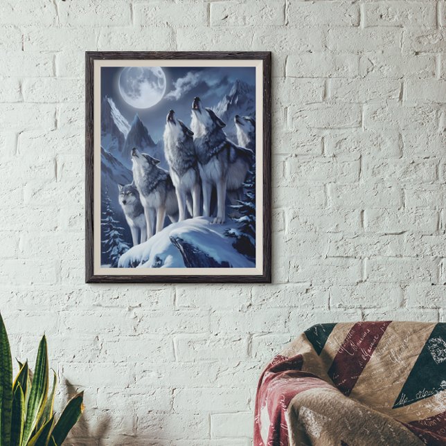 Midnight Summit Wolves Trio Poster (Creator Uploaded)