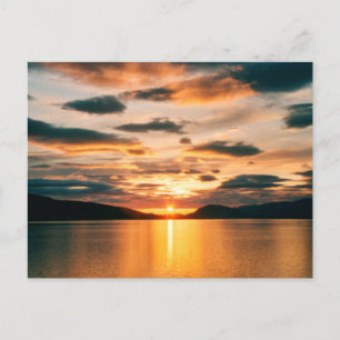 Midnight Sun, northern Norway Postcard