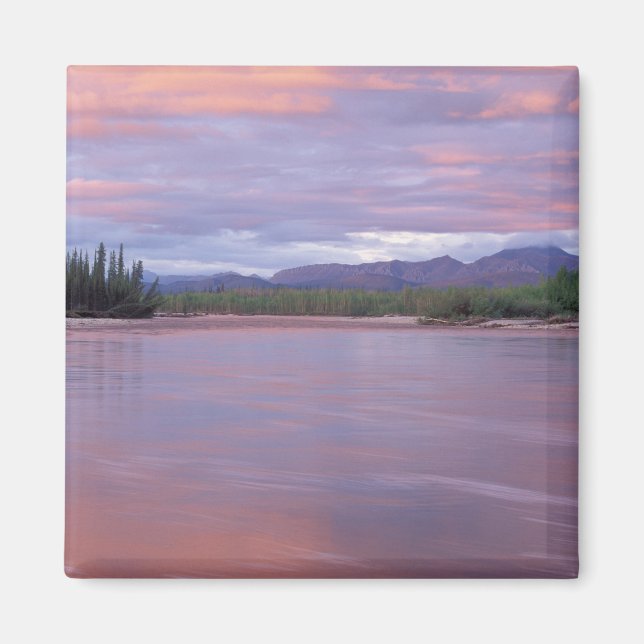 midnight sun over the MacKenzie River, off the Magnet (Front)