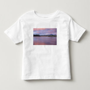 midnight sun over the MacKenzie River, off the Toddler T-Shirt