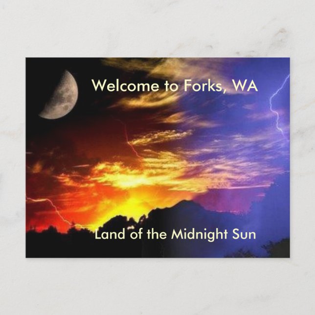 Midnight Sun Postcard (Front)
