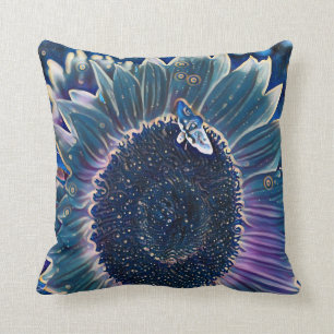 Midnight Sunflower Cushion