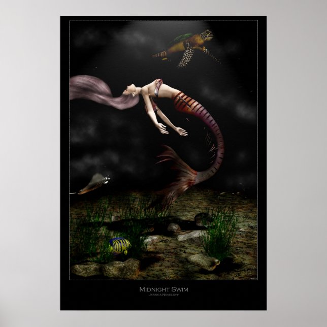 Midnight Swim Poster (Front)