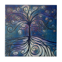 Midnight Tree of Life -
