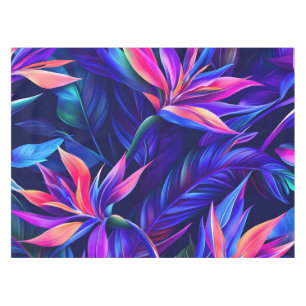 Midnight Tropical Rainforest Tablecloth