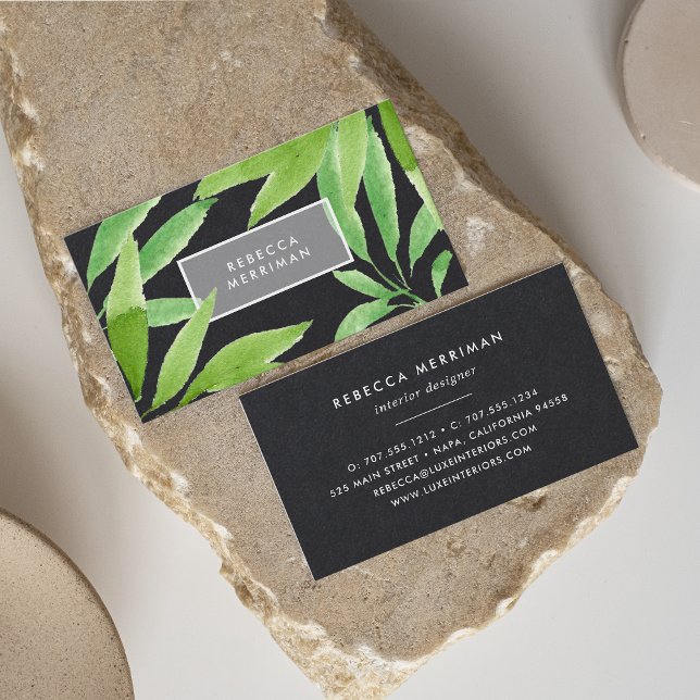 Midnight Tropics Business Card (Creator Uploaded)