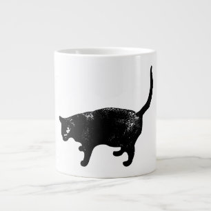 Midnight Walks Start Cozy Mornings Large Coffee Mug