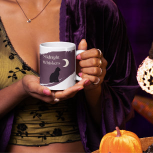 Midnight Whiskers Classic Mug, 11 oz Coffee Mug