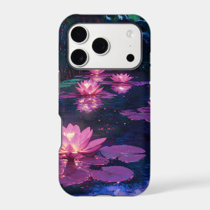 Midnight Zen Nature Pink Lotus Pond