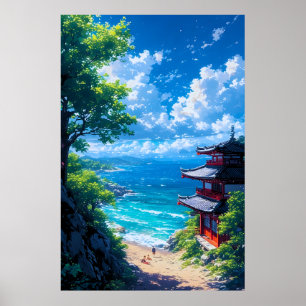 Midori to Umi no Michi  Poster