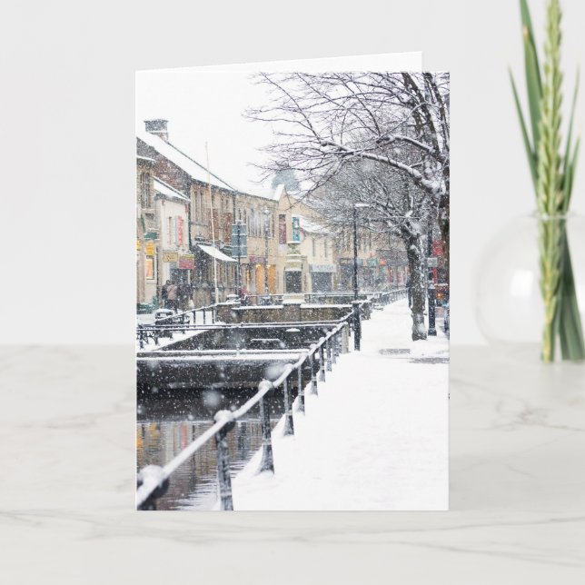 Midsomer Norton in Winter Holiday Card (Front)