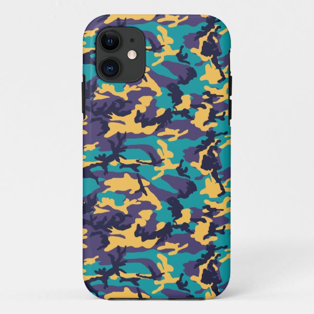 Midsummer Camo Pattern Case-Mate iPhone Case (Back)