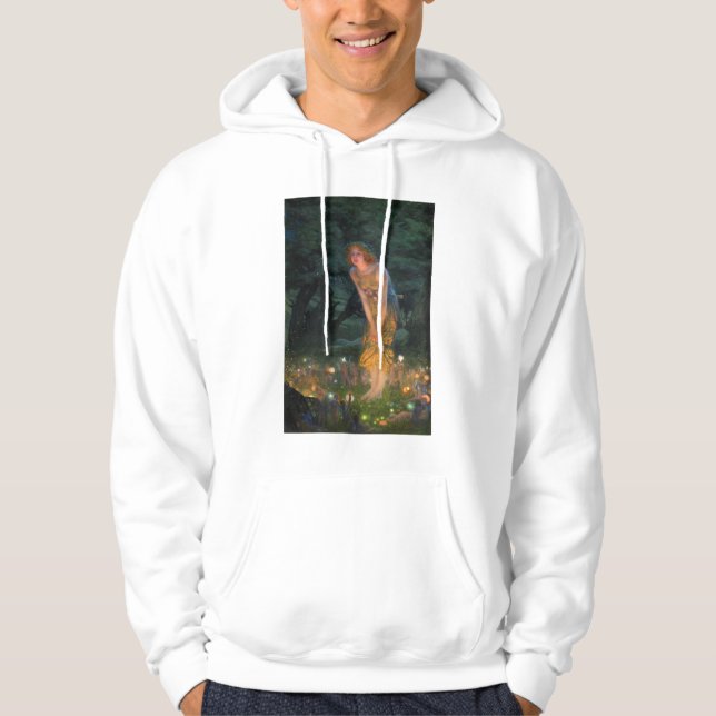 Midsummer Eve c. 1908 by Edward Robert Hughes Hoodie (Front)