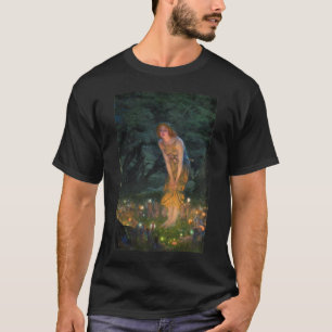 Midsummer Eve c. 1908 by Edward Robert Hughes T-Shirt