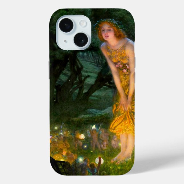 Midsummer Eve Edward Robert Hughes Case-Mate iPhone Case (Back)