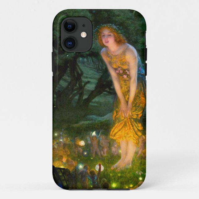 Midsummer Eve Edward Robert Hughes Case-Mate iPhone Case (Back)