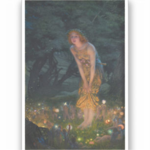 Midsummer Eve Edward Robert Hughes fairies fantasy