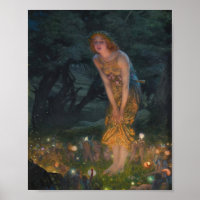 Midsummer Eve Edward Robert Hughes Fairies Fantasy