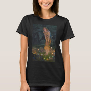 Midsummer Eve Edward Robert Hughes Fairies Fantasy T-Shirt