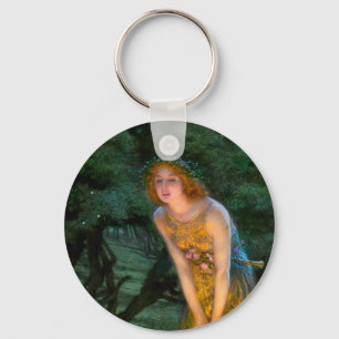 Midsummer Eve Edward Robert Hughes Key Ring