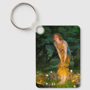 Midsummer Eve Edward Robert Hughes Key Ring