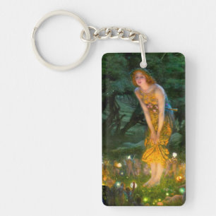 Midsummer Eve Edward Robert Hughes Key Ring