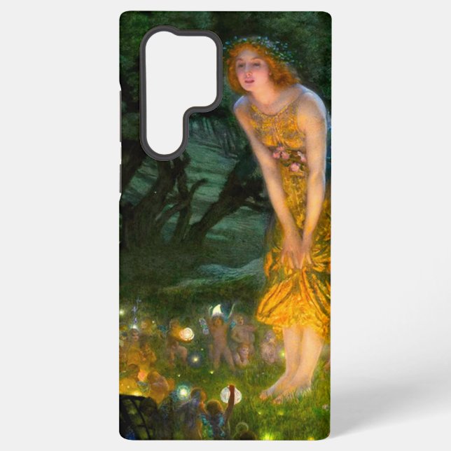 Midsummer Eve Edward Robert Hughes Samsung Galaxy S22 Ultra Case (Back)