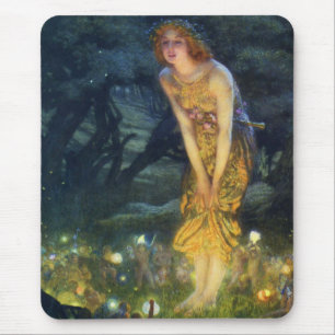 Midsummer Eve Fairy Dance Mouse Pad
