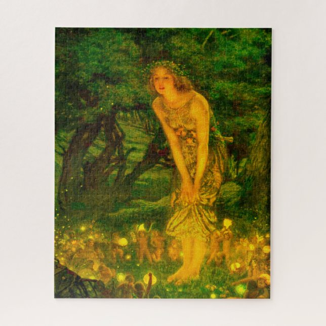 Midsummer Eve - The Magical World of Elves Jigsaw Puzzle (Vertical)