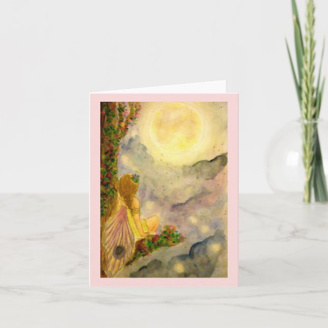 Midsummer Fairy Blank Note Cards (Front)