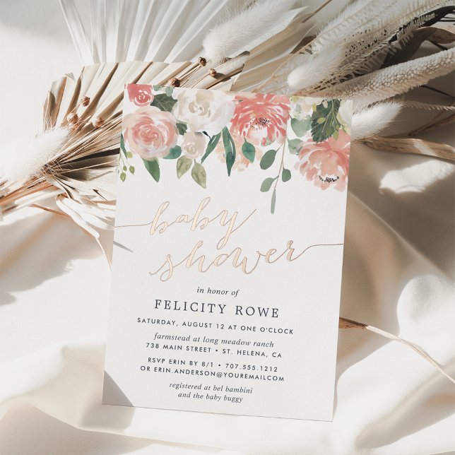 Midsummer Floral | Baby Shower (Creator Uploaded)