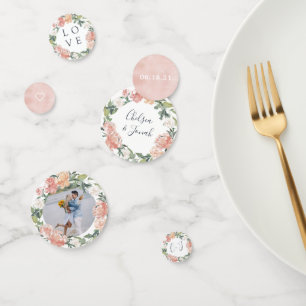 Midsummer Floral Bridal Shower Confetti