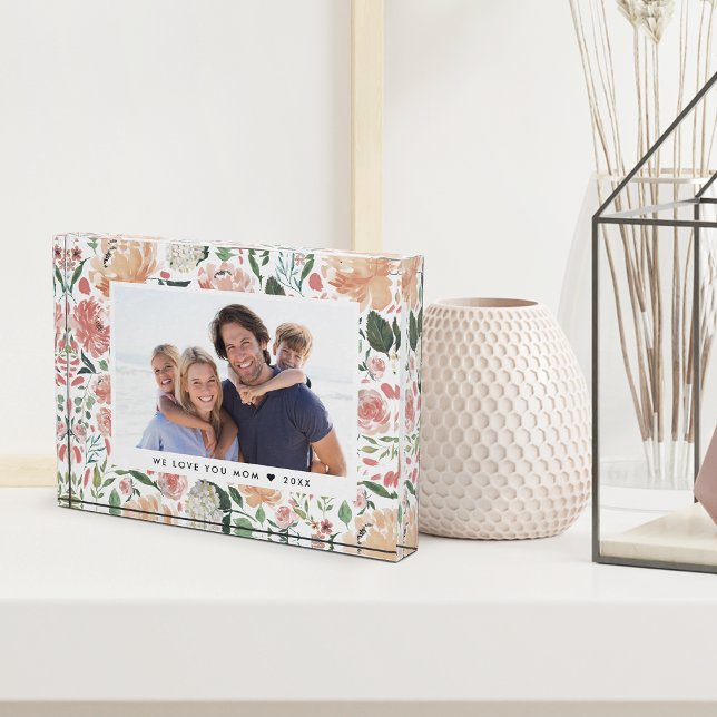 Midsummer Floral Custom Caption Photo Block (Creator Uploaded)