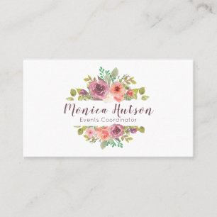 Midsummer Floral Dreams Business Card