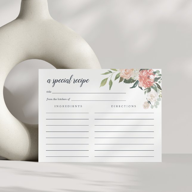 Midsummer Floral Recipe Card (Creator Uploaded)
