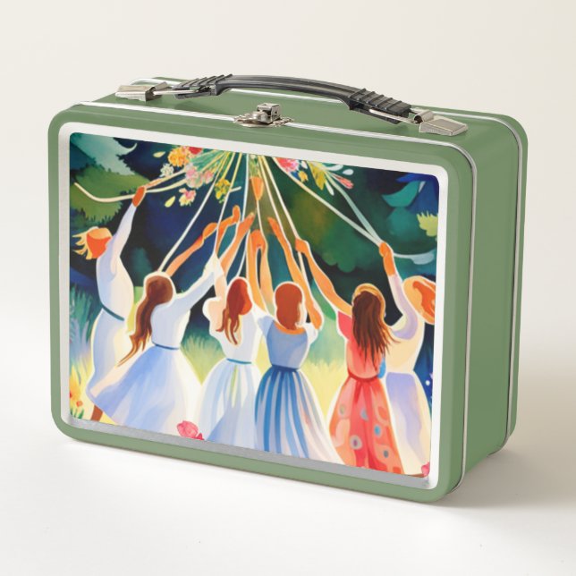 Midsummer Joy Metal Lunch Box (Front)
