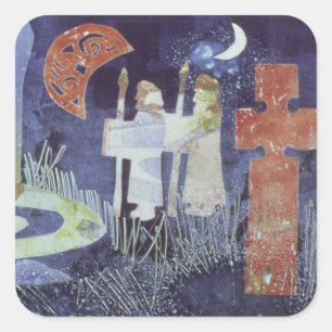 Midsummer Night 1994 Square Sticker