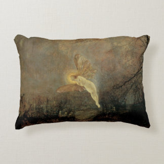 Midsummer Night by Grimshaw, Vintage Victorian Art Decorative Cushion