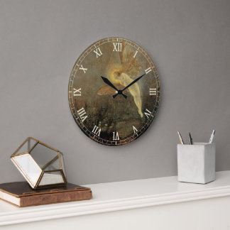 Midsummer Night by Grimshaw, Vintage Victorian Art Large Clock