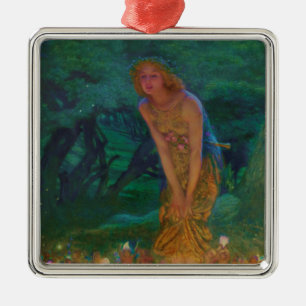 Midsummer Night Dream Fairy Circle Metal Tree Decoration