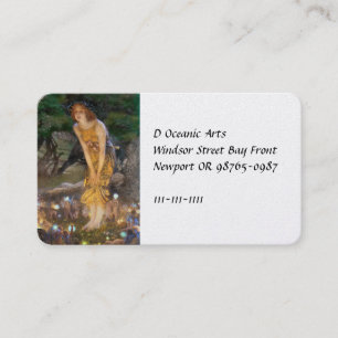 Midsummer Night Fairy Dance Business Card