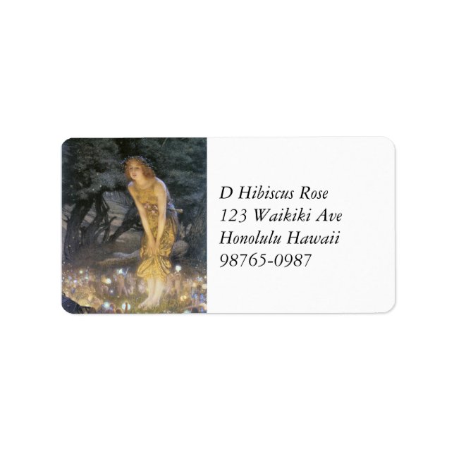 Midsummer Night Fairy Dance Label (Front)