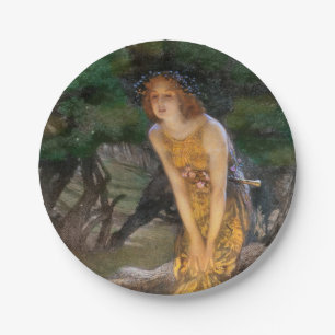 Midsummer Night Fairy Dance Paper Plate