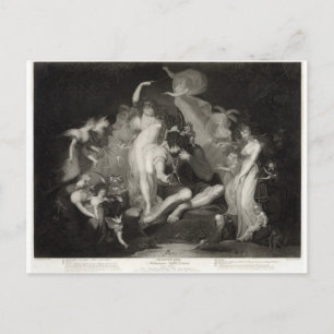 Midsummer Night's Dream by Henry Fuseli Postcard