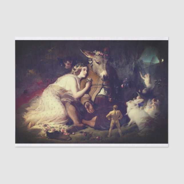 Midsummer Night's Dream Decoupage Tissue Paper (Front)