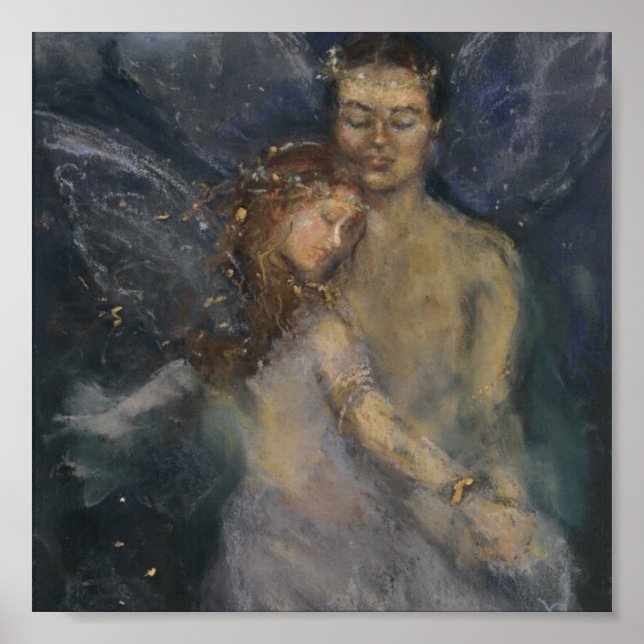 Midsummer Night's Dream Fairies by Bonnie LeMay Poster (Front)