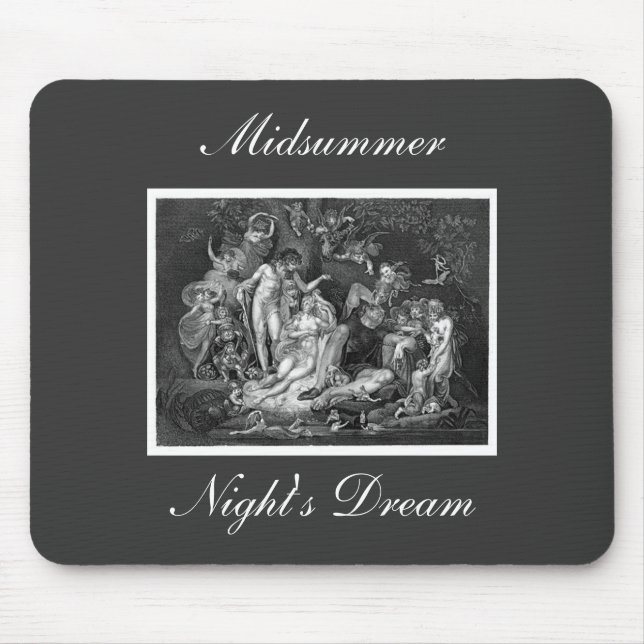 Midsummer Night's Dream Mouse Mat (Front)