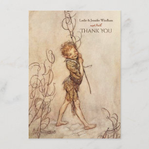 Midsummer Night's Dream Personalised Thank You Card